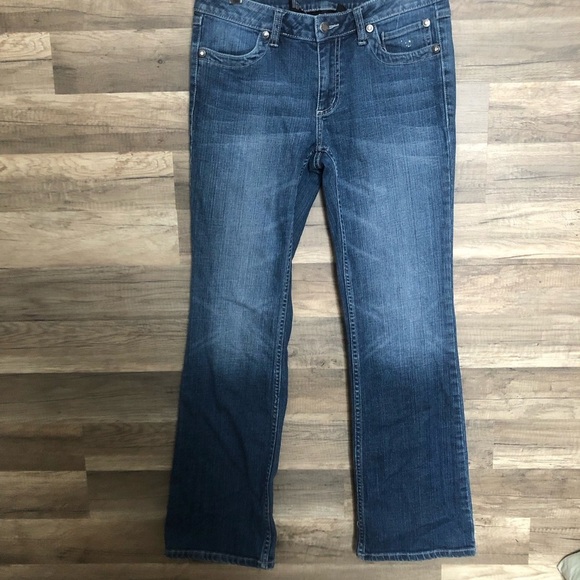 Harley-Davidson Boot Cut Flared Jeans Size 6 - Picture 2 of 11
